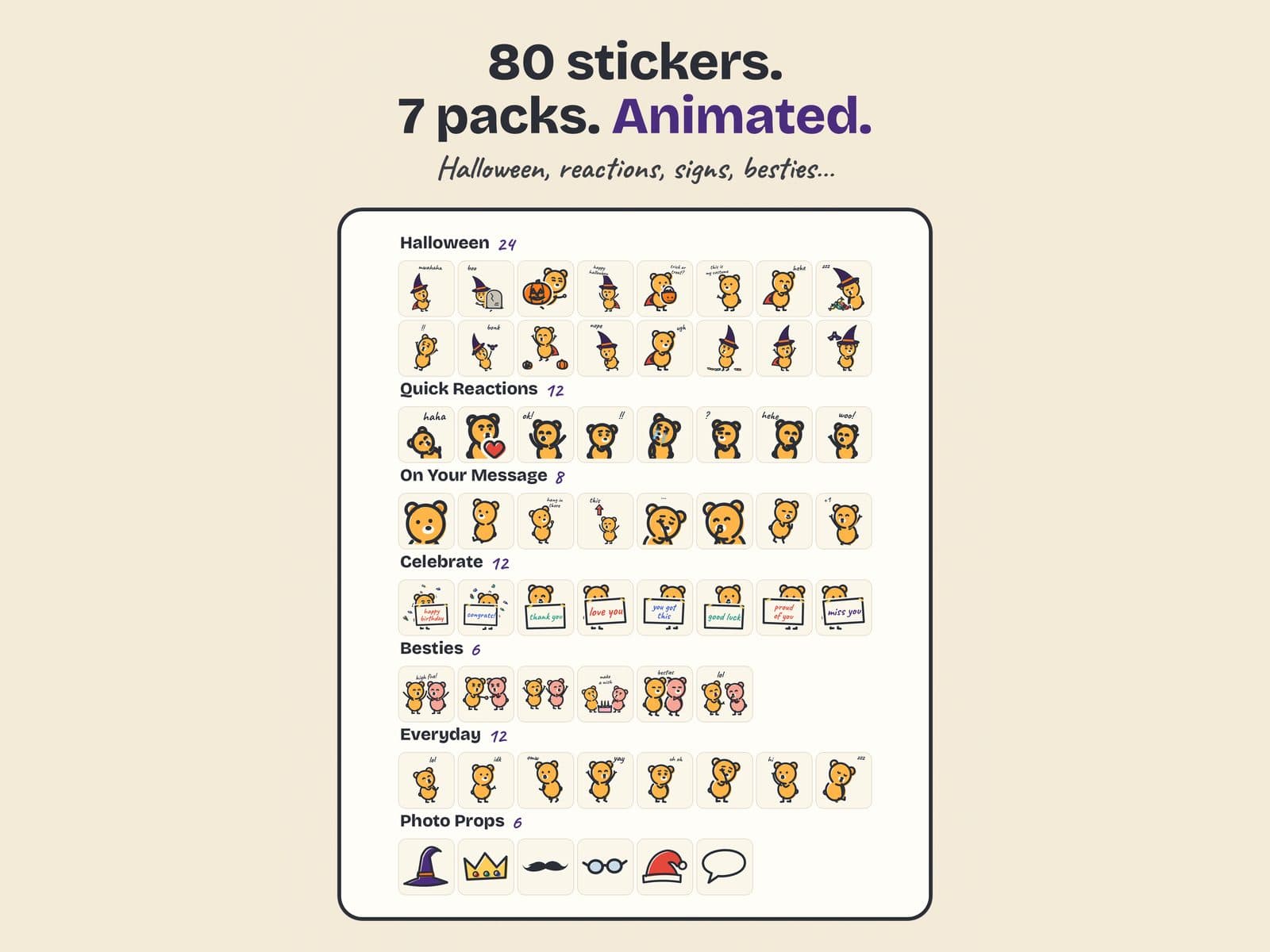 80 free stickers in Cub Stickers
