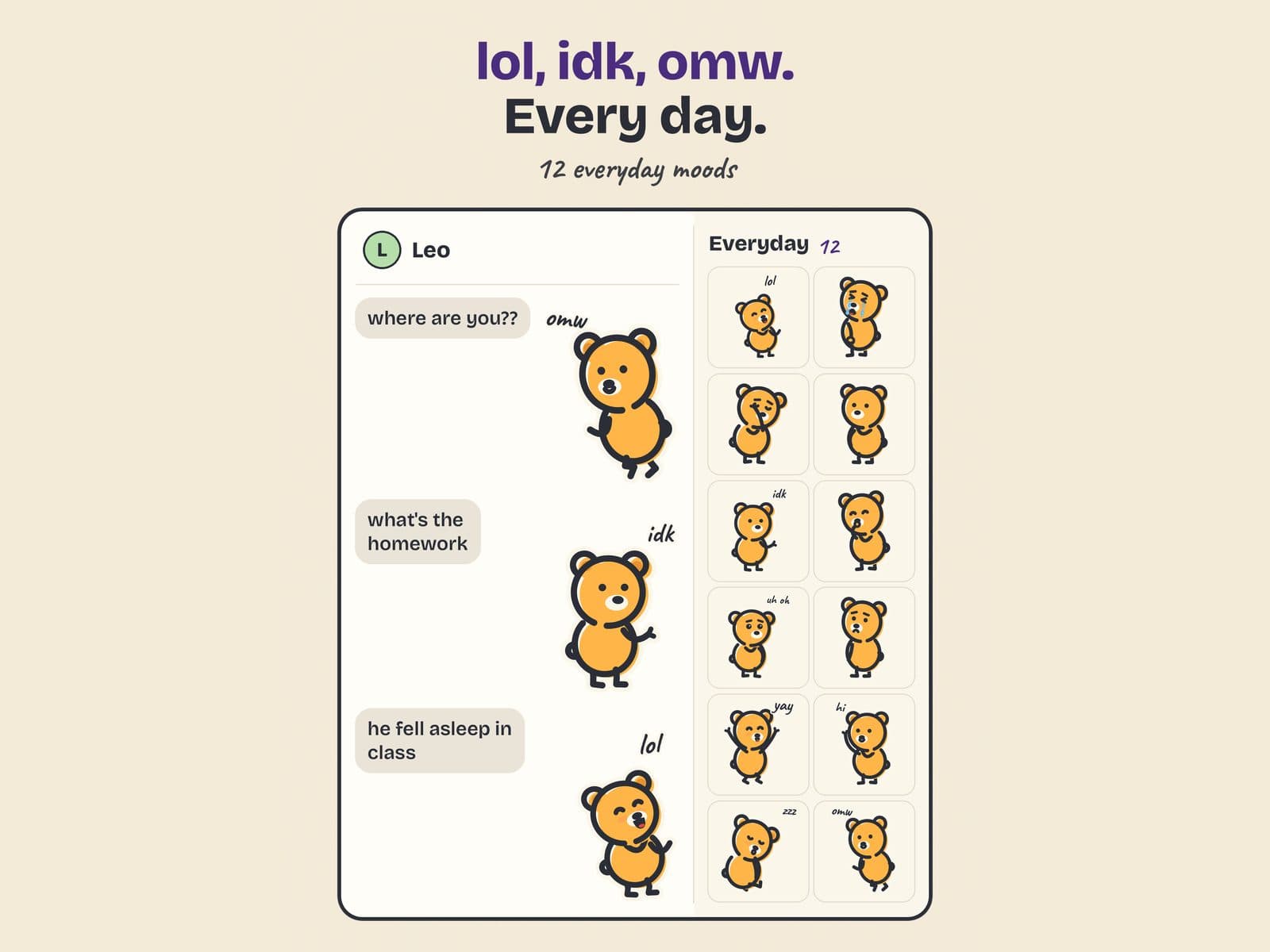 Everyday in Cub Stickers