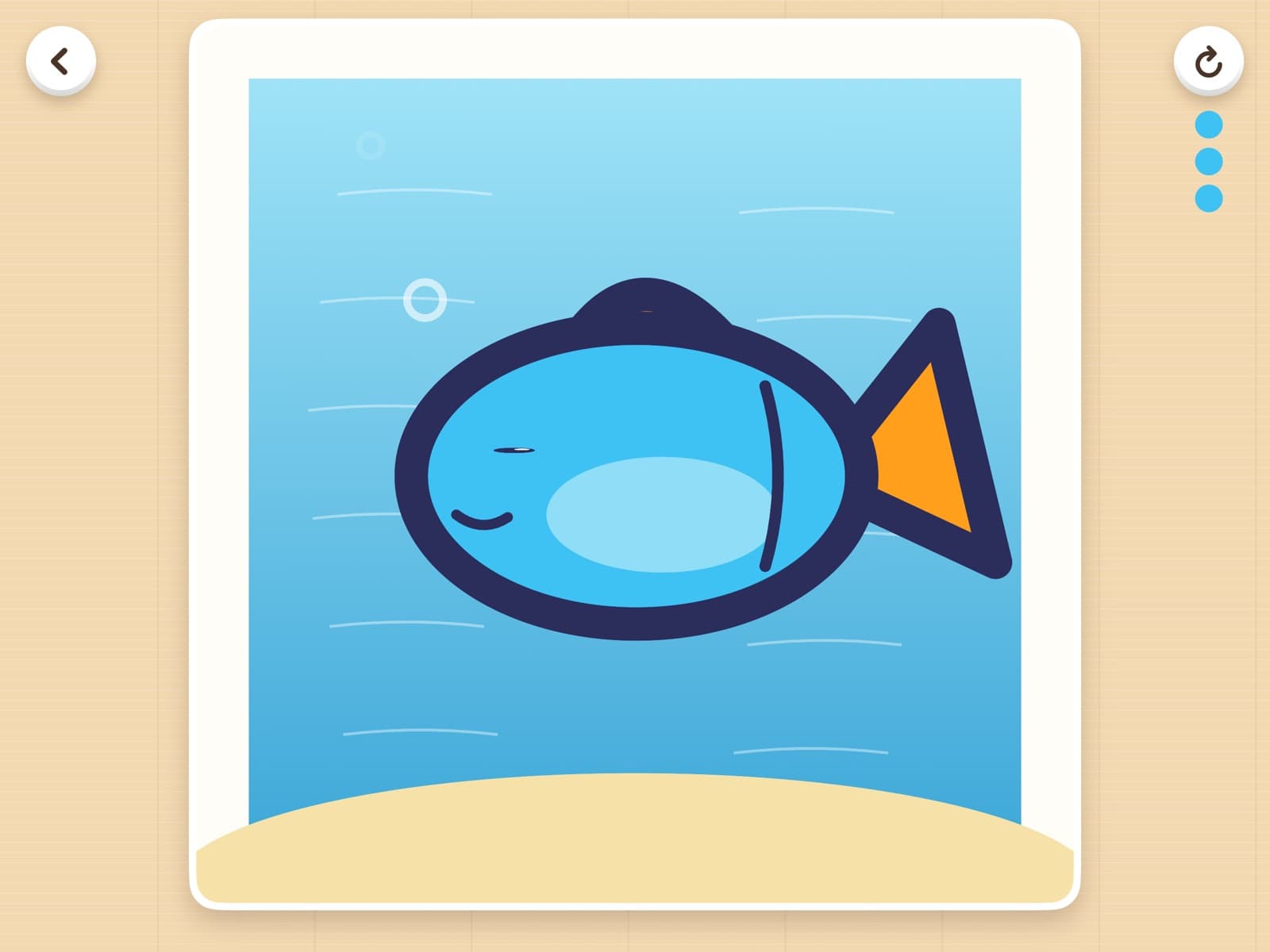 Trace & Move in Drawing for Kids: Trace it, watch it swim!